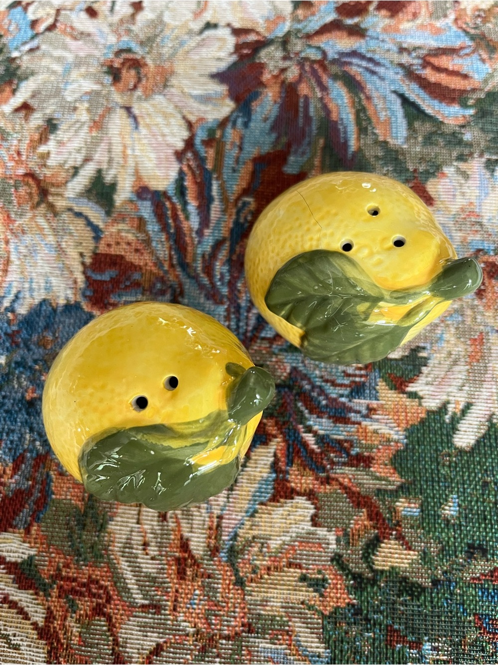 Lemon Salt and Pepper Shakers